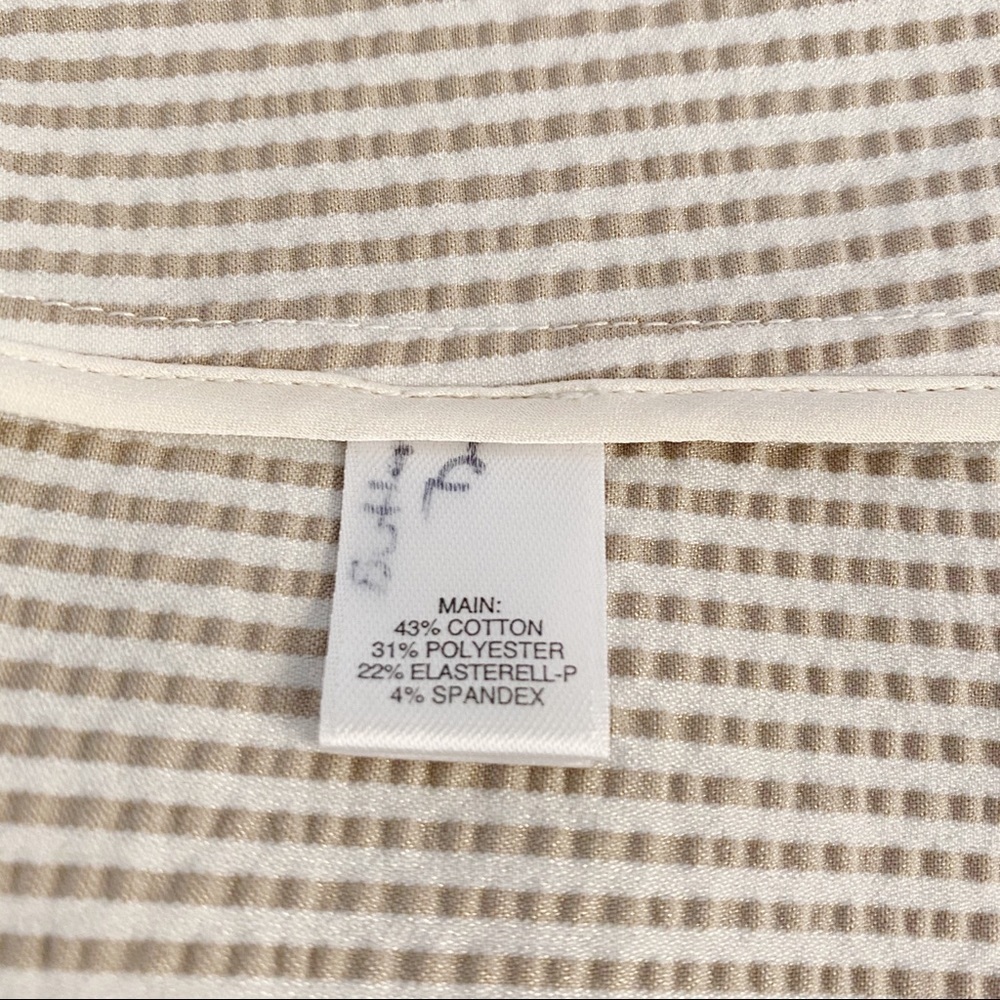 ST JOHN Sport Pinstripe Blazer Suit Jacket 2 - Picture 9 of 10